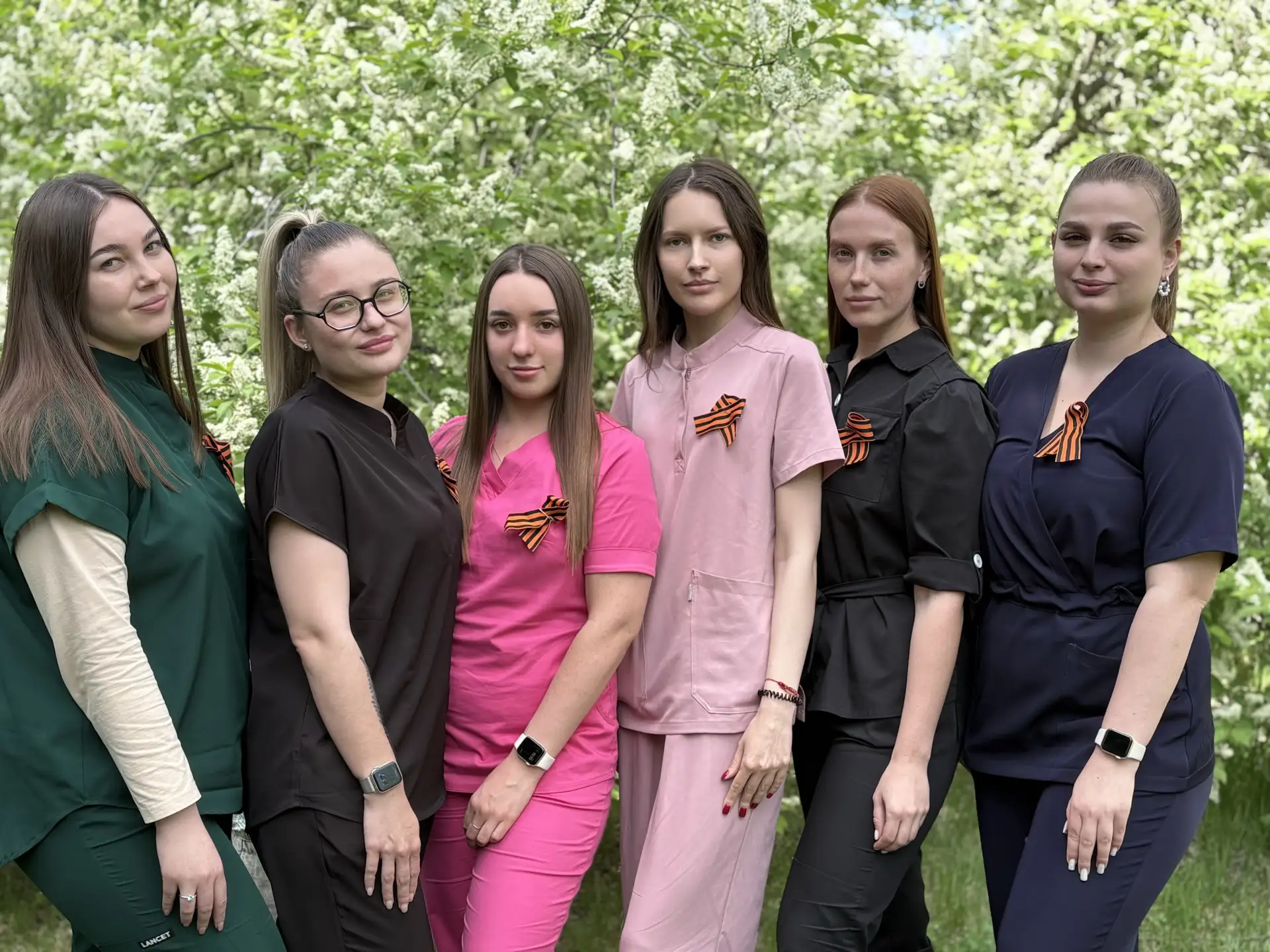 Сотрудники городской больницы № 2 Бийска присоединились к патриотической акции «Георгие...