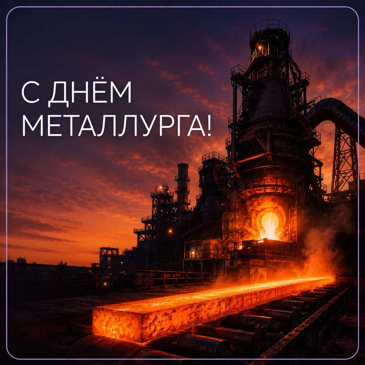 С Днём металлурга! ⚙️