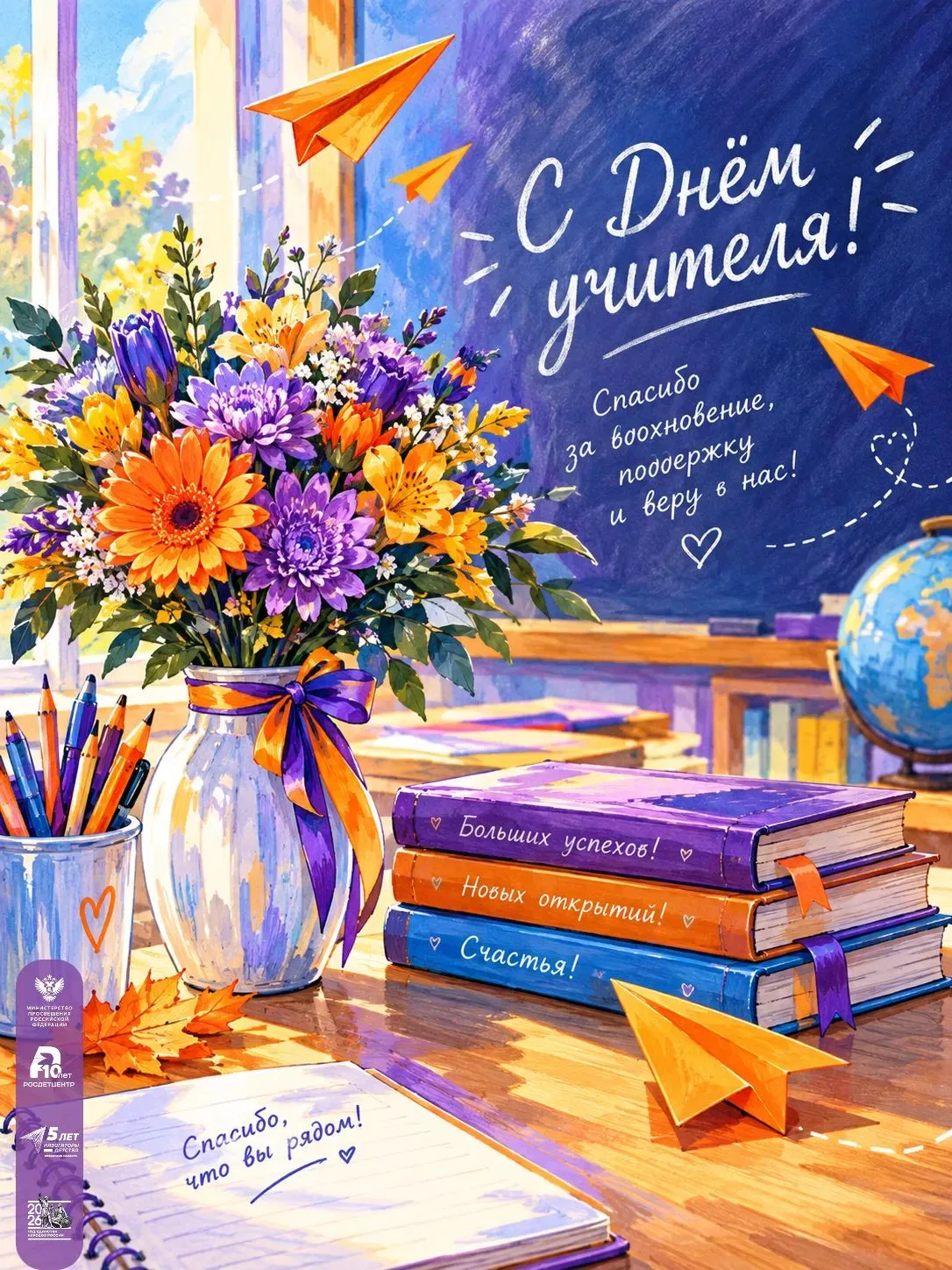 🍂5 октября — День учителя! 📚