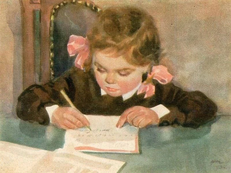 Самое короткое школьное сочинение, написанное шведской школьницей Карин Ларсон, было уд...