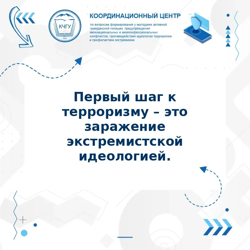 Первый шаг к терроризму - это заражение экстремистской идеологией!  Какие ловушки расставляют экстре