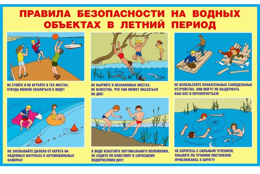Лето — классное время для отдыха у воды! Но чтобы купание было только в радость, важно помнить о без