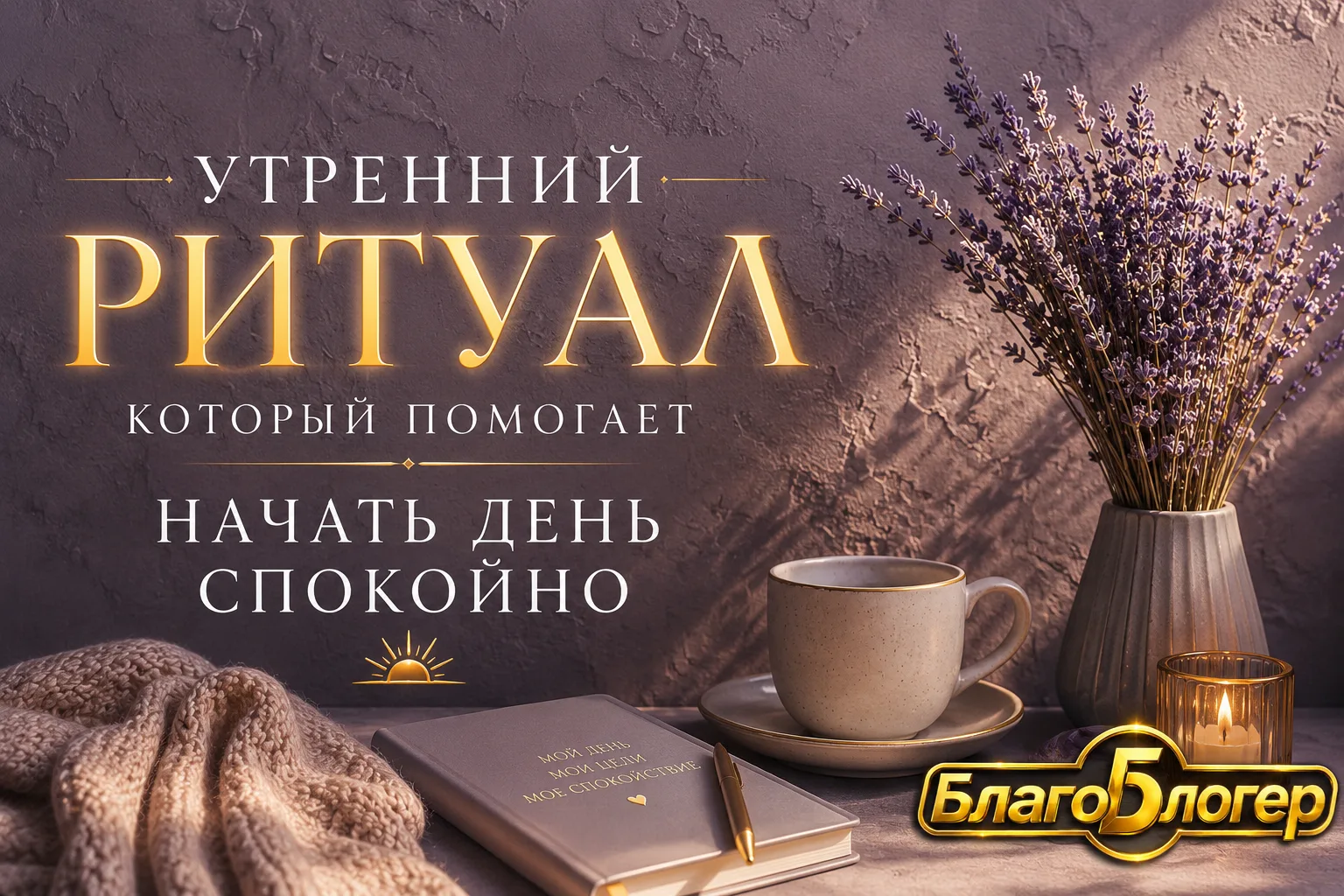 🌿 Утренний ритуал, который помогает начать день спокойно ☀️