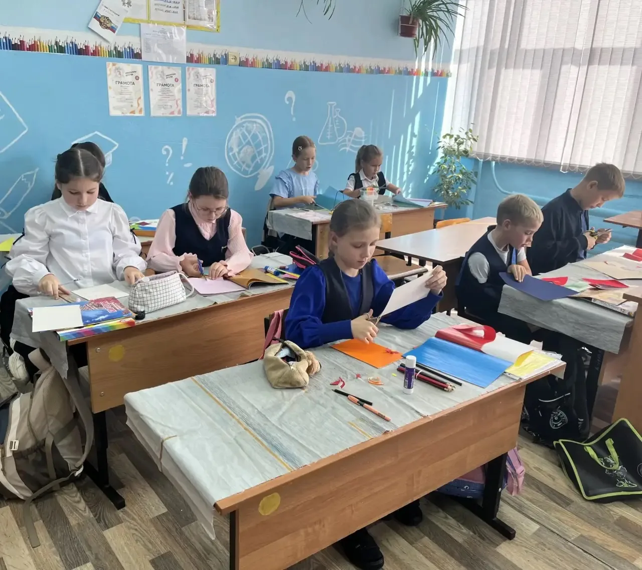 Думали, «Орлята» из 4 класса остались в стороне?Не-а!