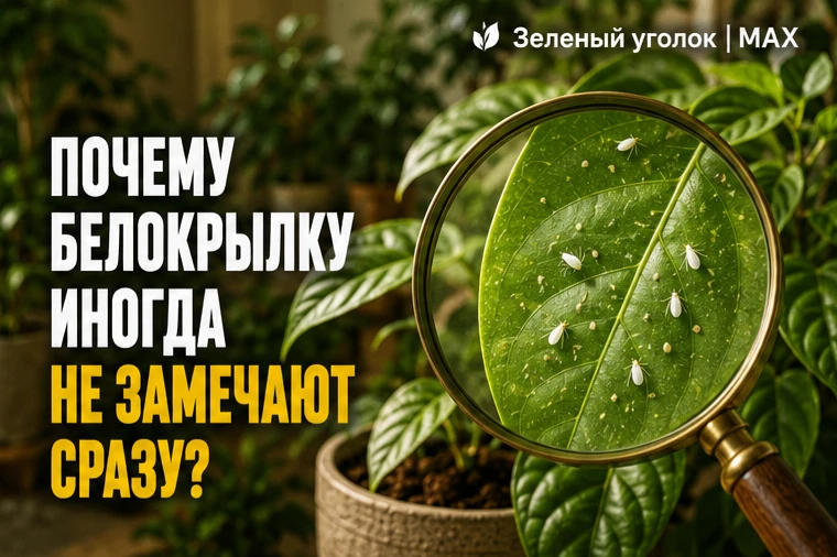 🪴 ПОЧЕМУ БЕЛОКРЫЛКУ ИНОГДА НЕ ЗАМЕЧАЮТ СРАЗУ?