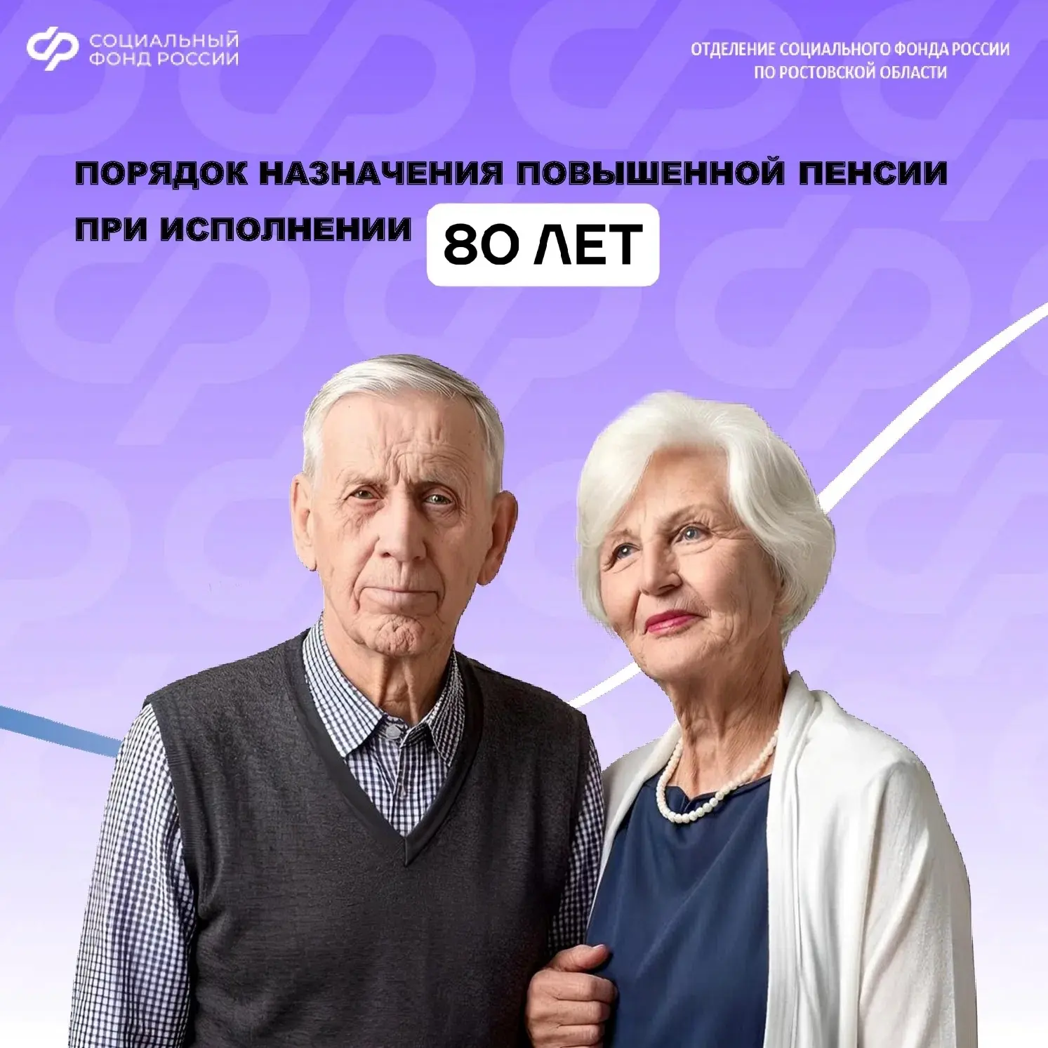 ✅При достижении 80 лет пенсионеры имеют право на ряд мер поддержки от Соцфонда