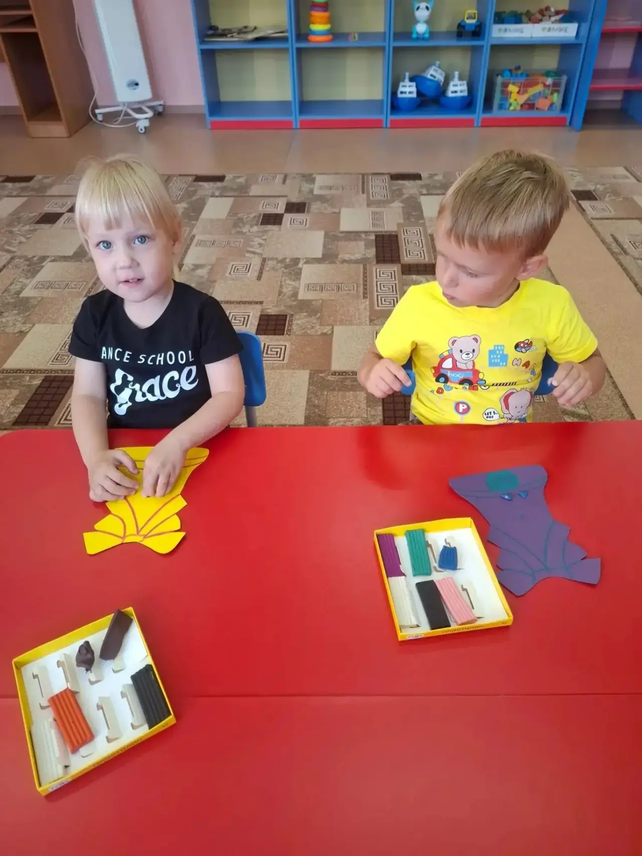 🎉 В честь Дня знаний — наши маленькие творцы постарались на славу! 💛