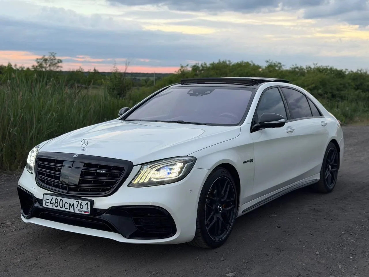 Mercedes Benz W222 S-KLASS 63 AMG!124 тыс родного пробега.Я третий  хозяин !Обслуживалс...