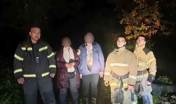 В Кимрском округе спасатели вывели из леса потерявшихся мужчину и женщину