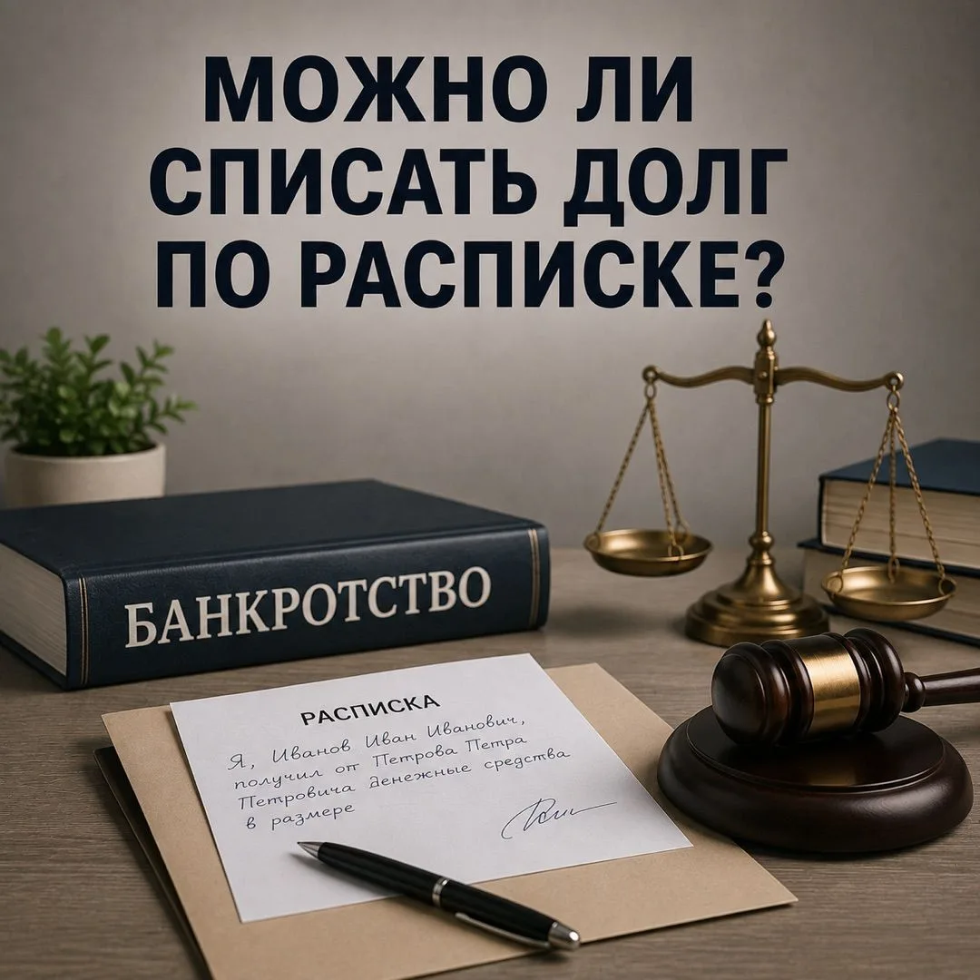 МОЖНО ЛИ СПИСАТЬ ДОЛГ ПО РАСПИСКЕ? 📝