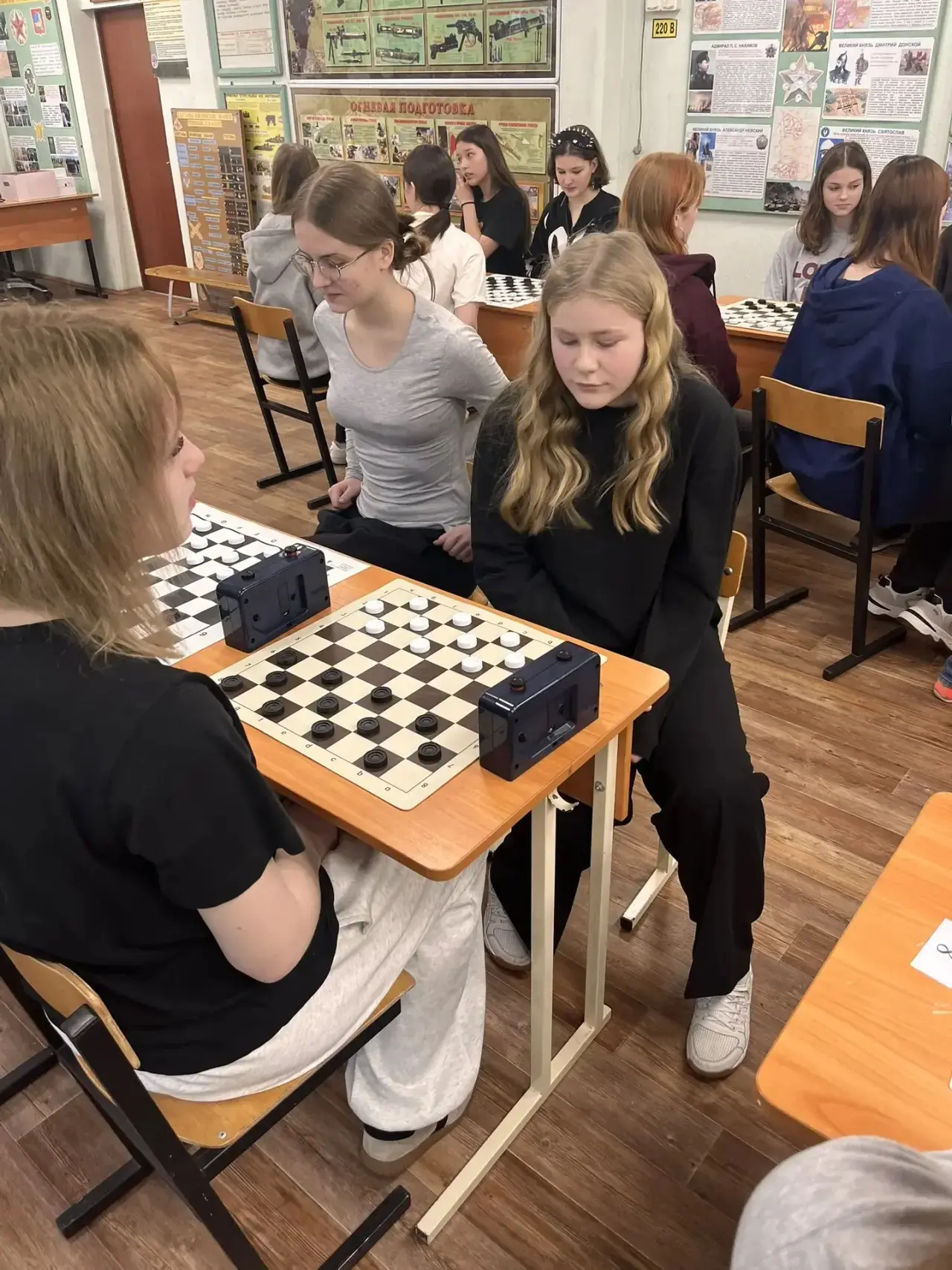 ♟️Соревнования по шашкам в рамках «Президентских спортивных игр»  25 марта в @clubcentrvzlet (ГБУ ДО