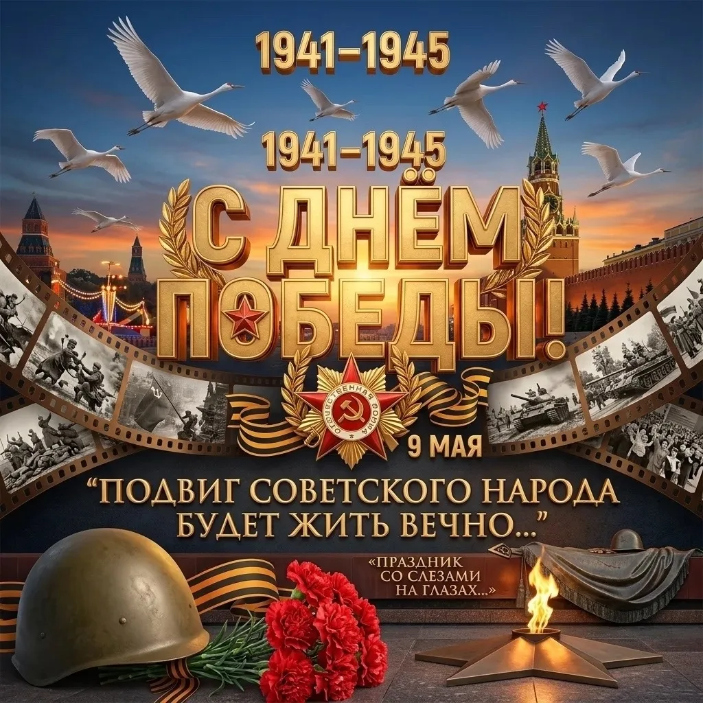 С Днём Великой Победы! 🕊️