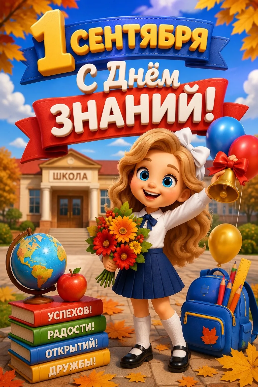 ☀️ Ура, новый учебный год! Поздравляем всех с 1 сентября!
