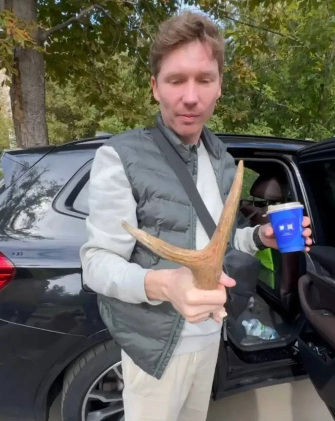 🦌💥🏎️Появились кадры ДТП, в котором насмерть сбили лося на скоростной трассе.