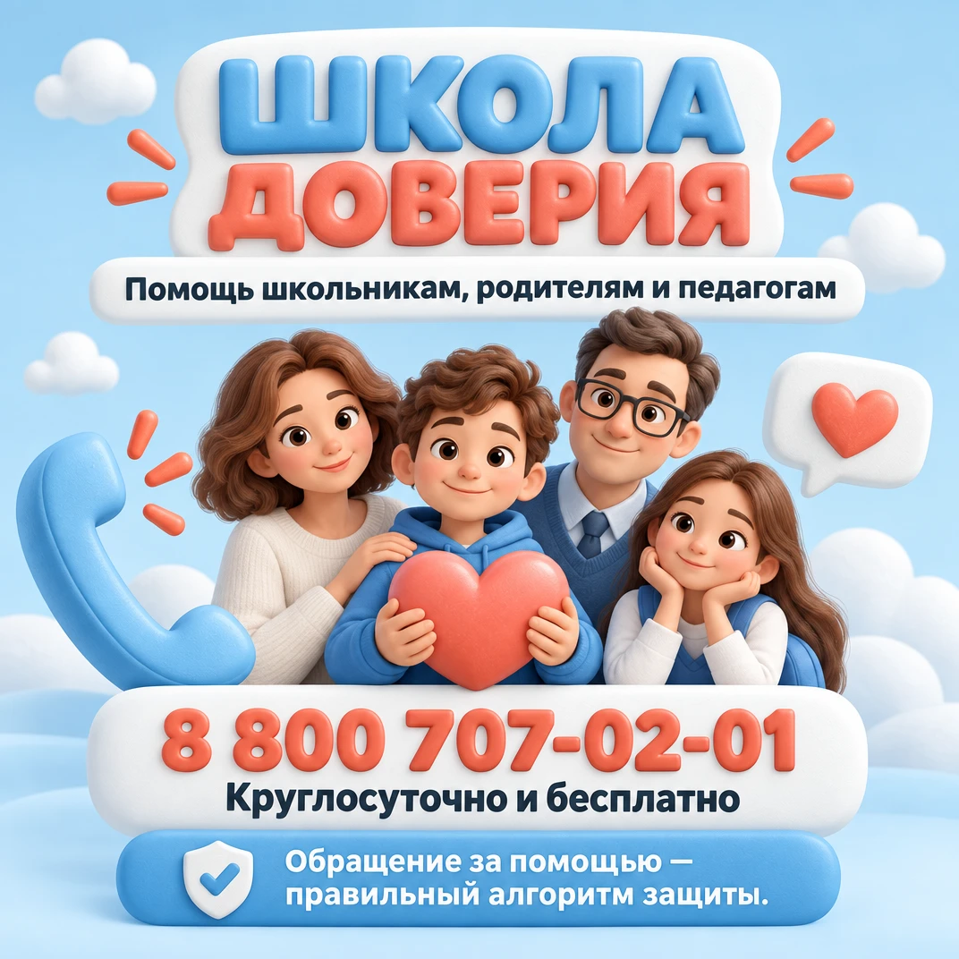 Для школьников заработала круглосуточная линия психологической помощи11 сентября начала...