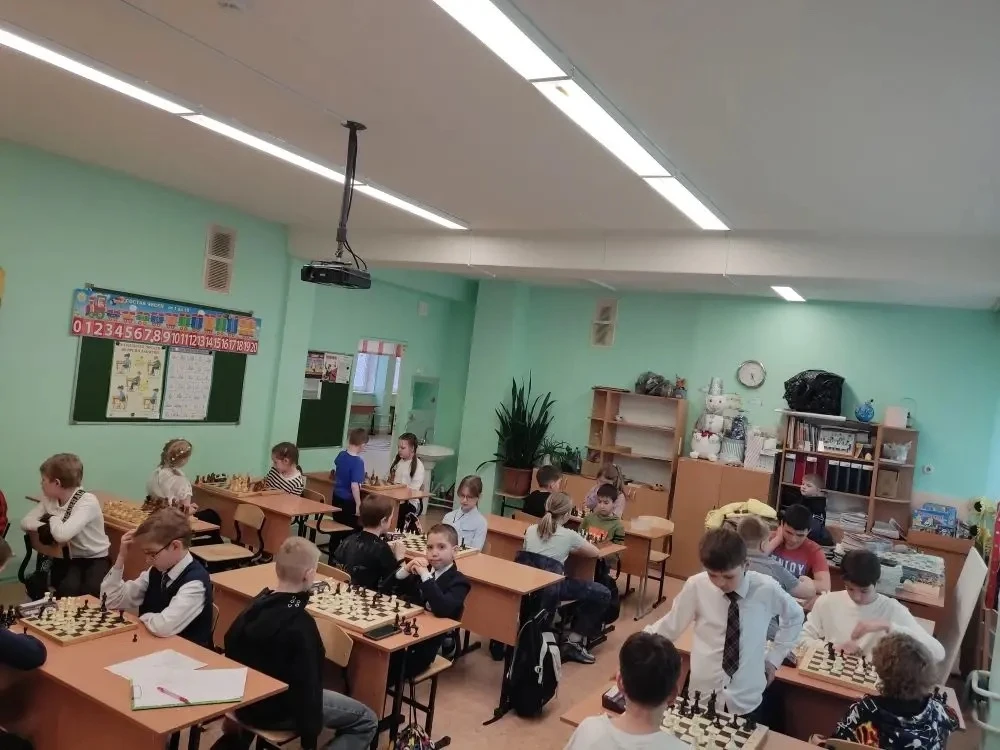 ♟️С 4 по 8 мая в Лицее № 5 проходил Открытый шахматный турнир, посвящённый Дню Победы.  🌟 В интеллек
