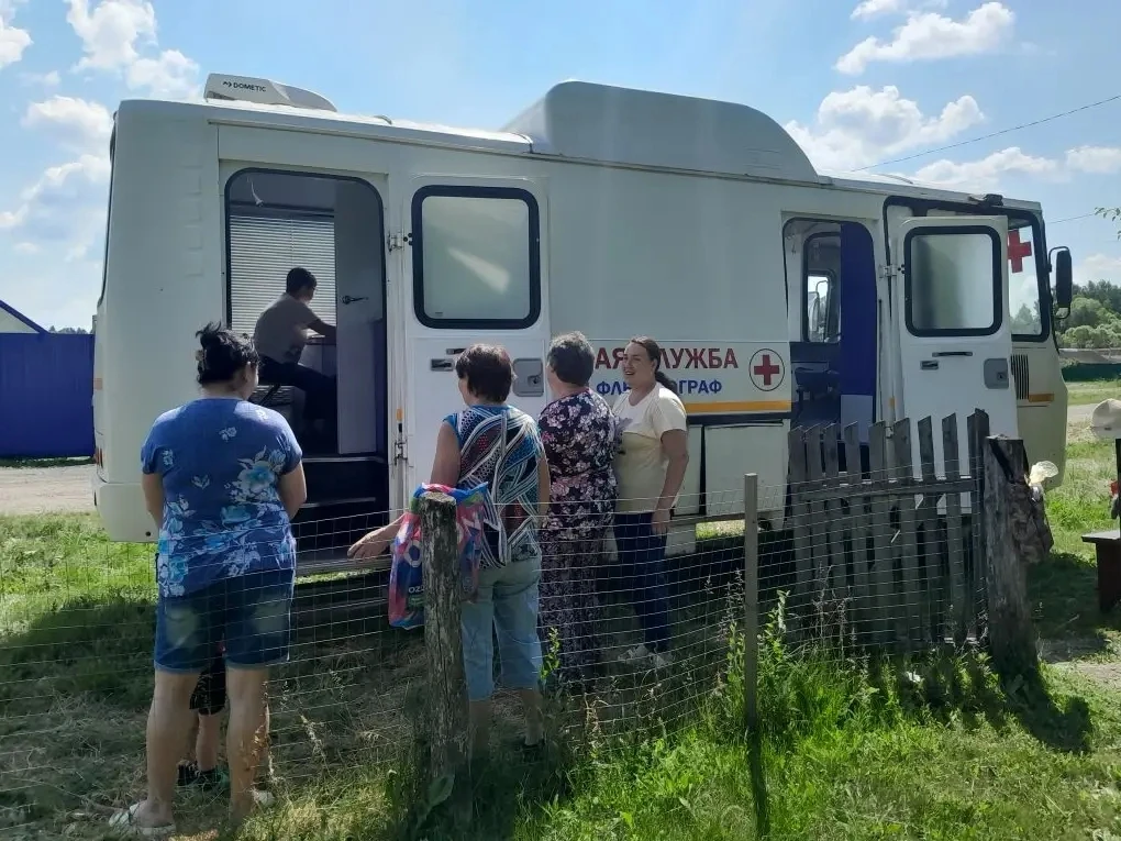 ✅Передвижной флюорографический комплекс в селах Волженка и Овчарное

❓Кому особенно важно проходить 