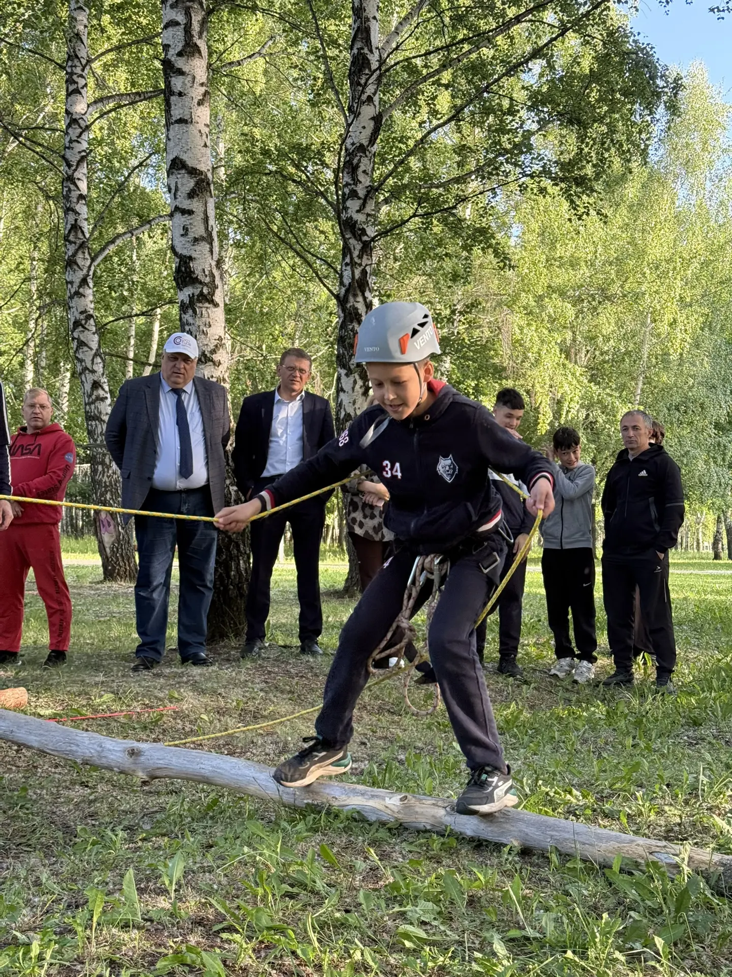 🌿🏕 Сегодня в парке «Семья» прошли соревнования по туризму среди команд Совета отцов Н...