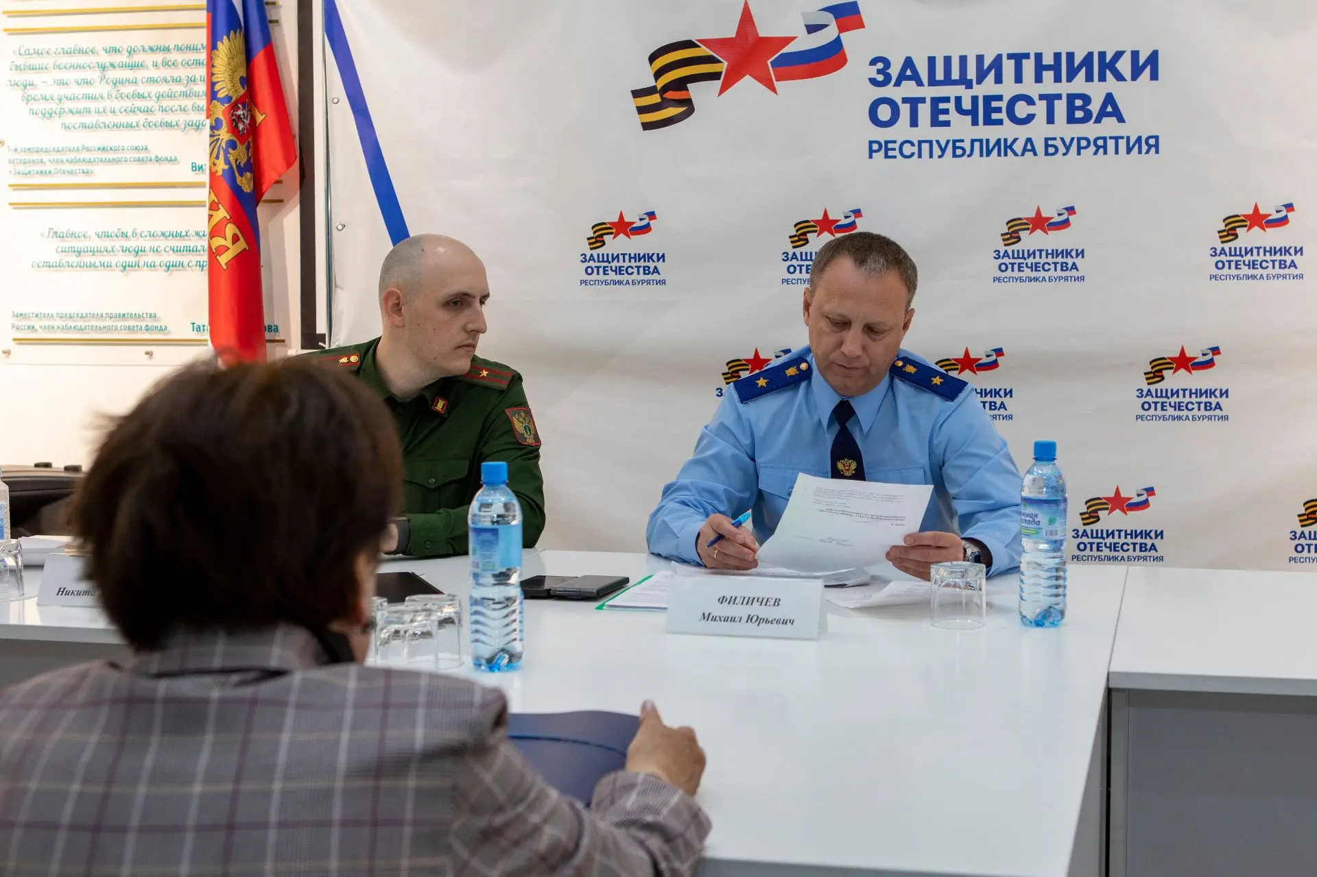 Сегодня прокурор республики Михаил Филичев провел личный прием граждан в филиале Государственного фо