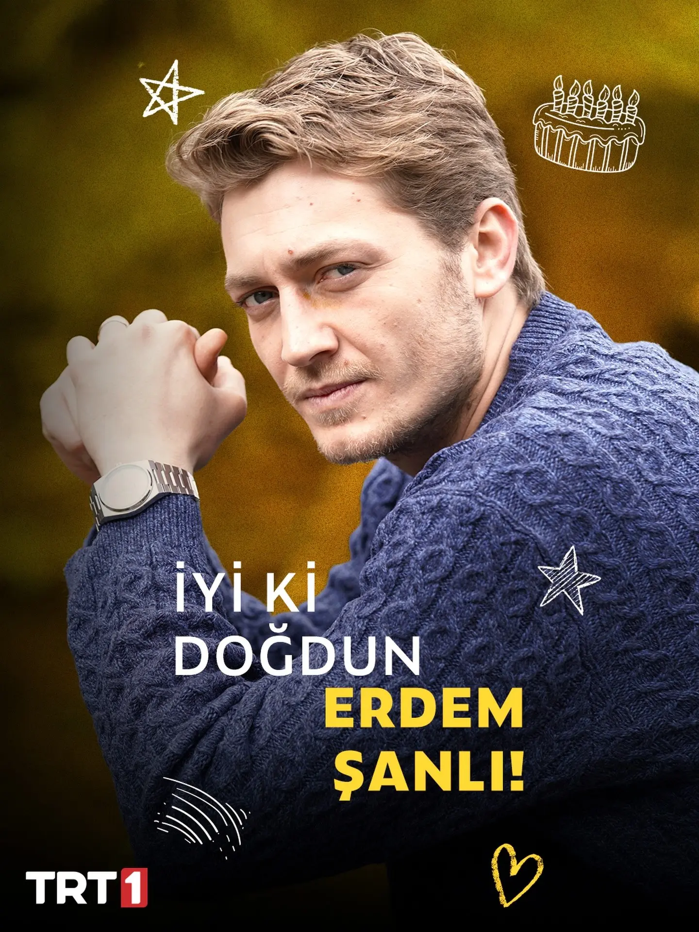 Сегодня свой день рождения отмечает красавчик Эрдем Шанлы! 🎂✨