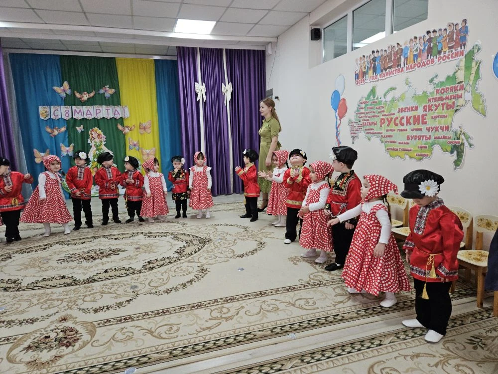 Сегодня в младшей группе "Улыбка" прошёл замечательный утренник, посвященный Дню 8 март...