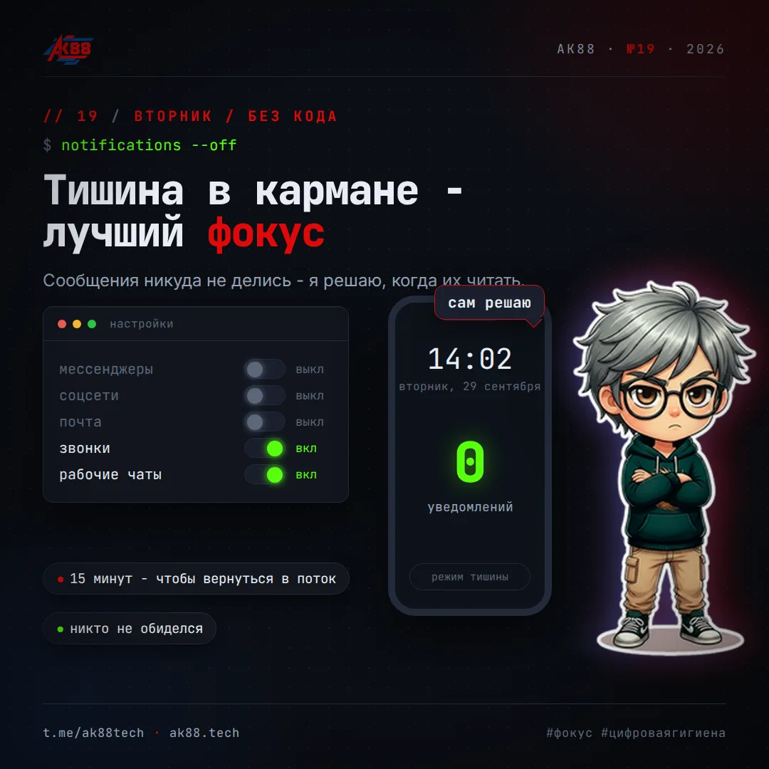 Вторник · Без кода