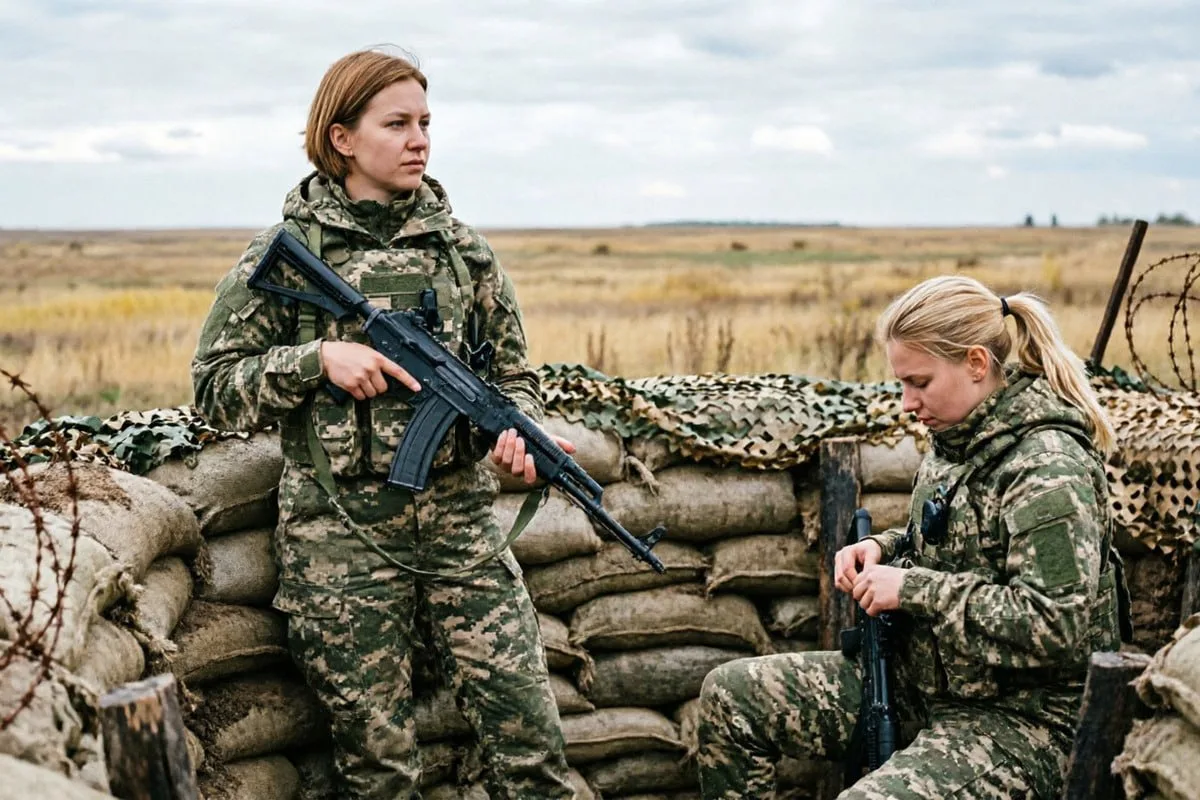 ВСУ начали комплектовать штурмовые группы погранотрядов женщинами.