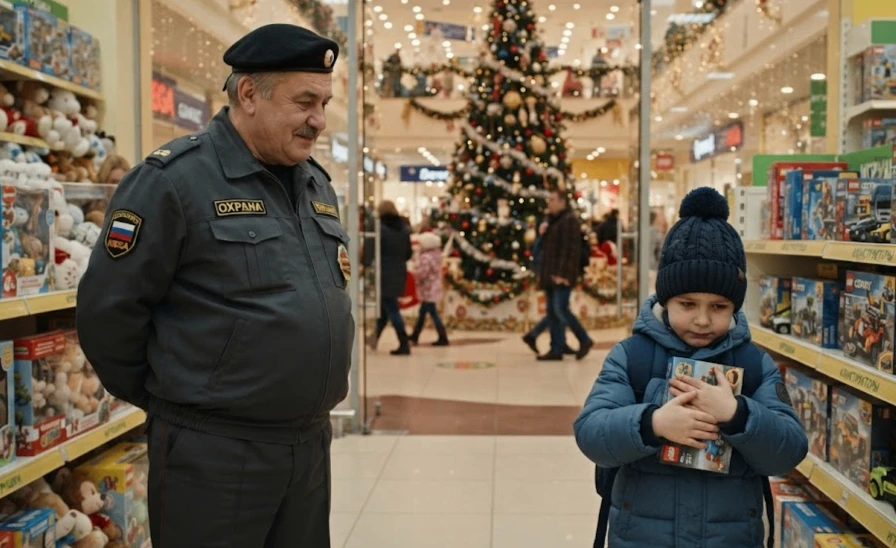 Охранник заметил мальчика у полки с игрушками, прячущего что-то в карман. Заметил слишком поздно — н