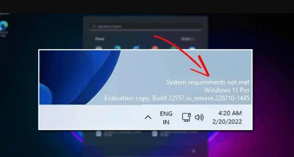❗️Как удалить водяной знак на ПК с Windows 11 Требования к системе не соблюдены