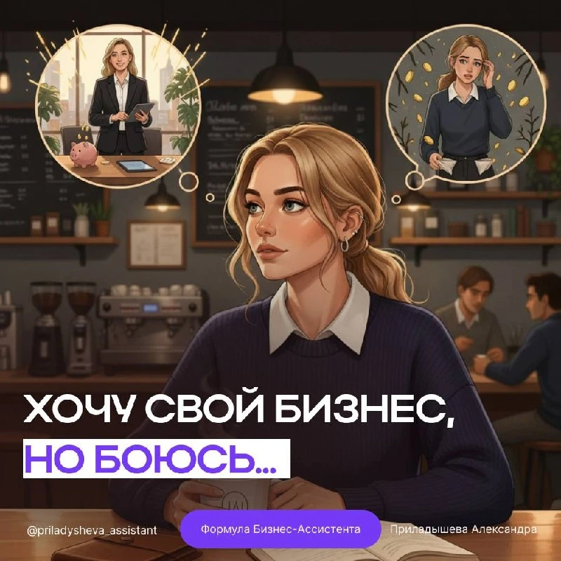 Пост для тех, кто хочет свой бизнес, но боится потерять деньги