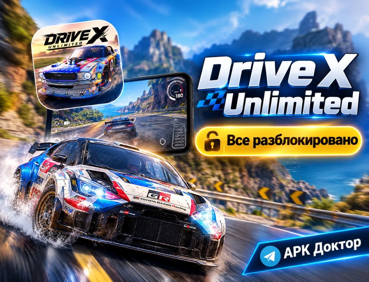 Drive X Unlimited — новые гонки от создателей игры DriveX с хорошей физикой разрушений.