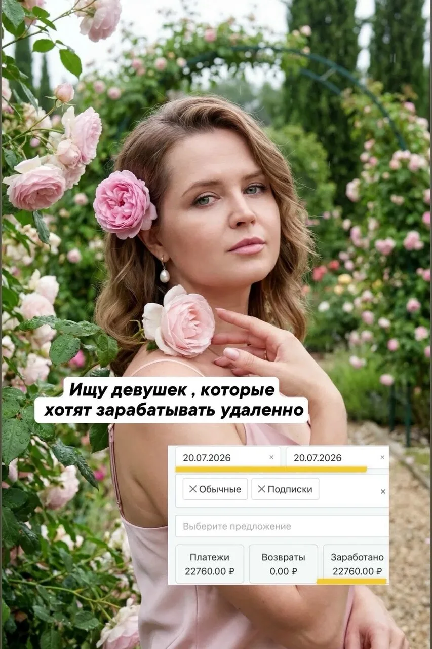 Ищу девушек для удалённой работы
Без опыта — всему обучаю сама.
Подойдёт мамам в декрете, студенткам