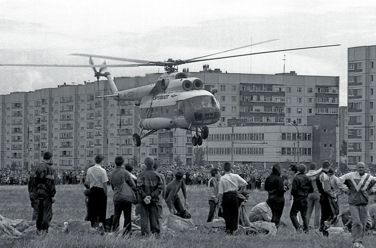 🚁 День воздушного флота, проспект Авиастроителей, 1995 год