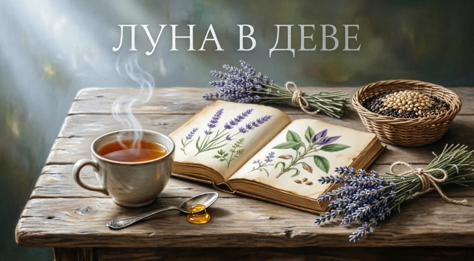 🌾 Луна в Деве до 9 октября: Время порядка, чистоты и умных решений