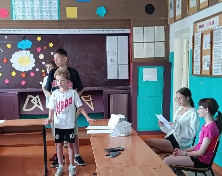 Сегодня ребята из 2 отряда лагеря «Искорка»  приняли участие в мероприятии «Наркотики. Закон. Ответс