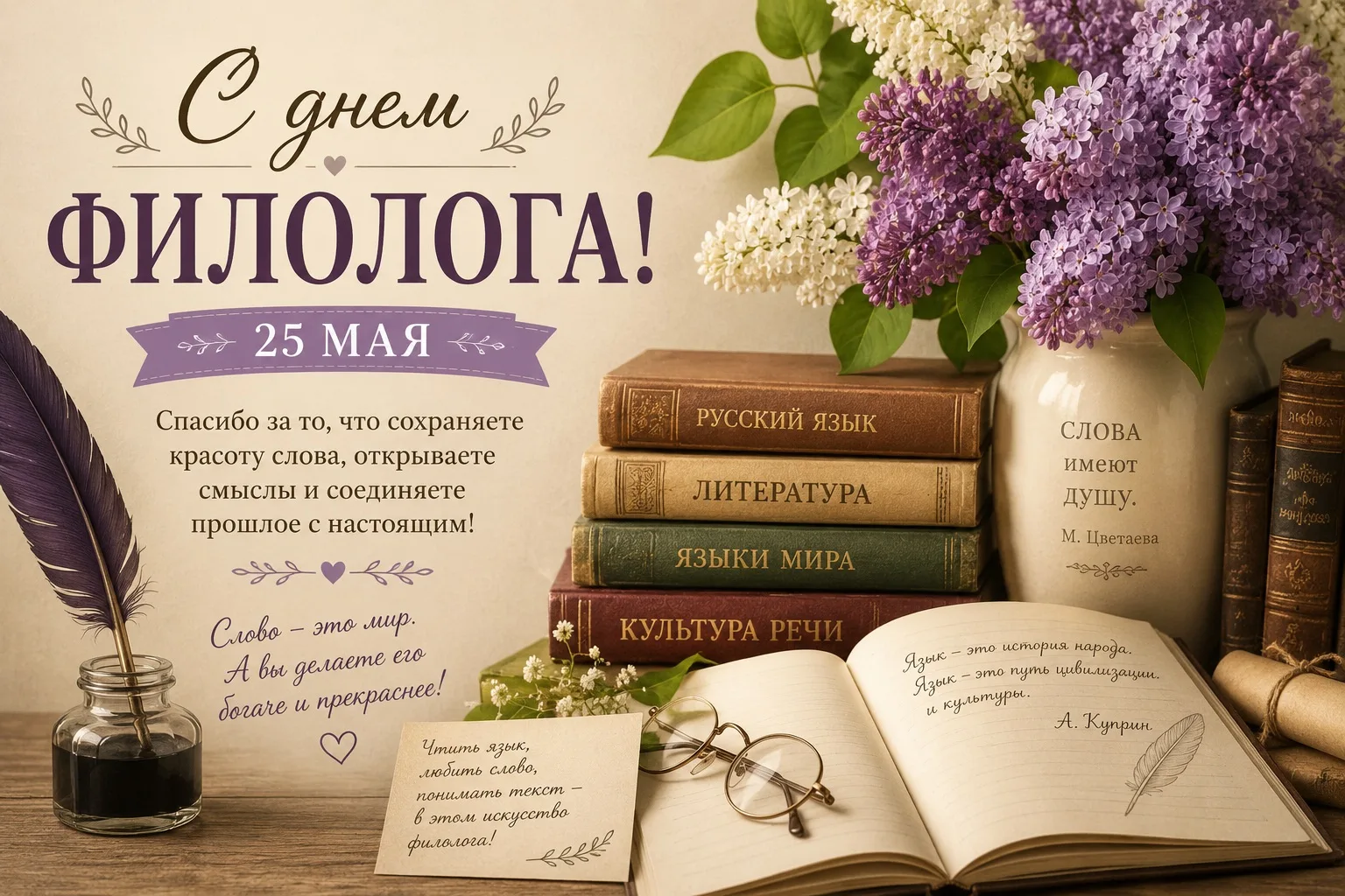 ✨С Днём филолога! ✨