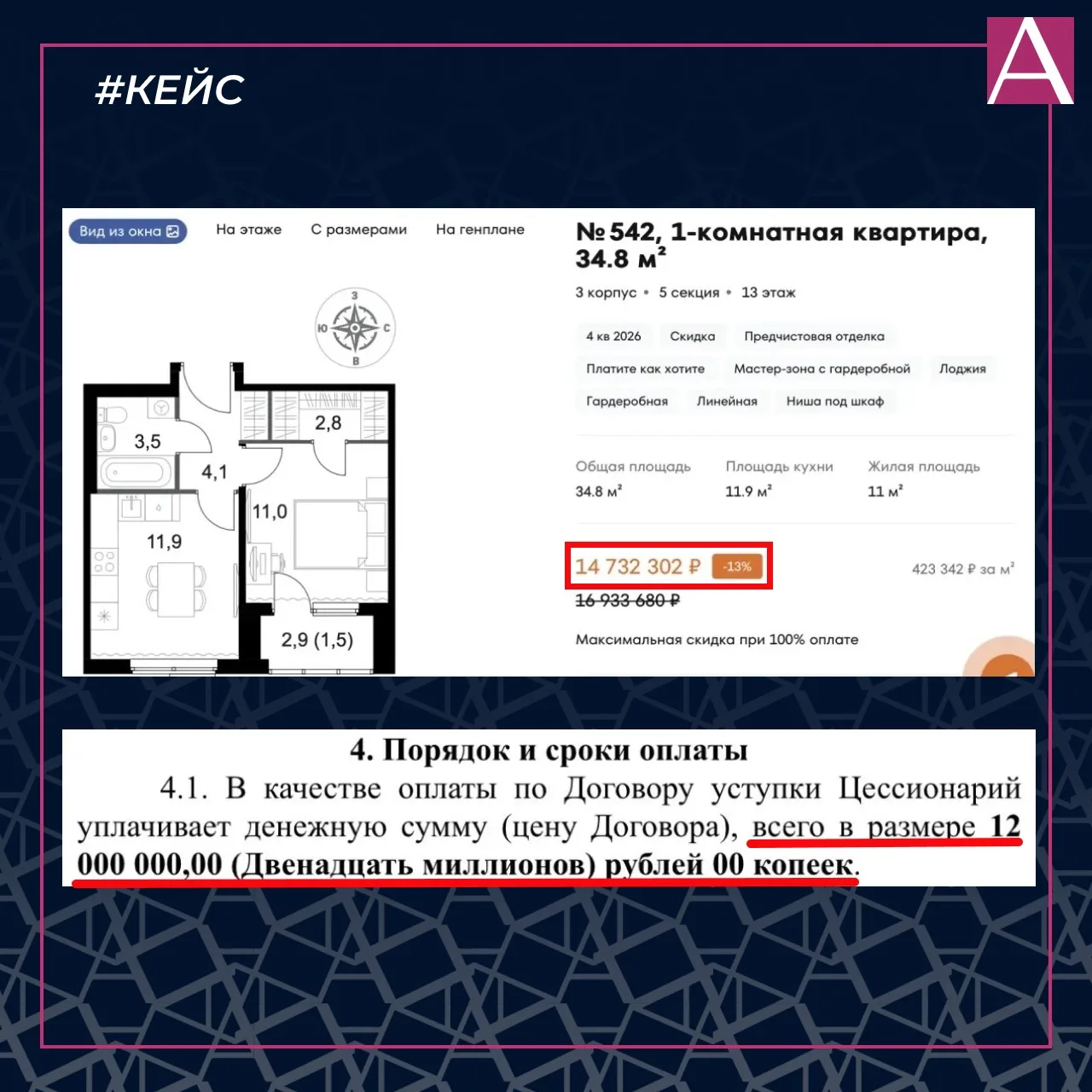 Сэкономили 2,7 млн р., не купив у застройщика 🔥