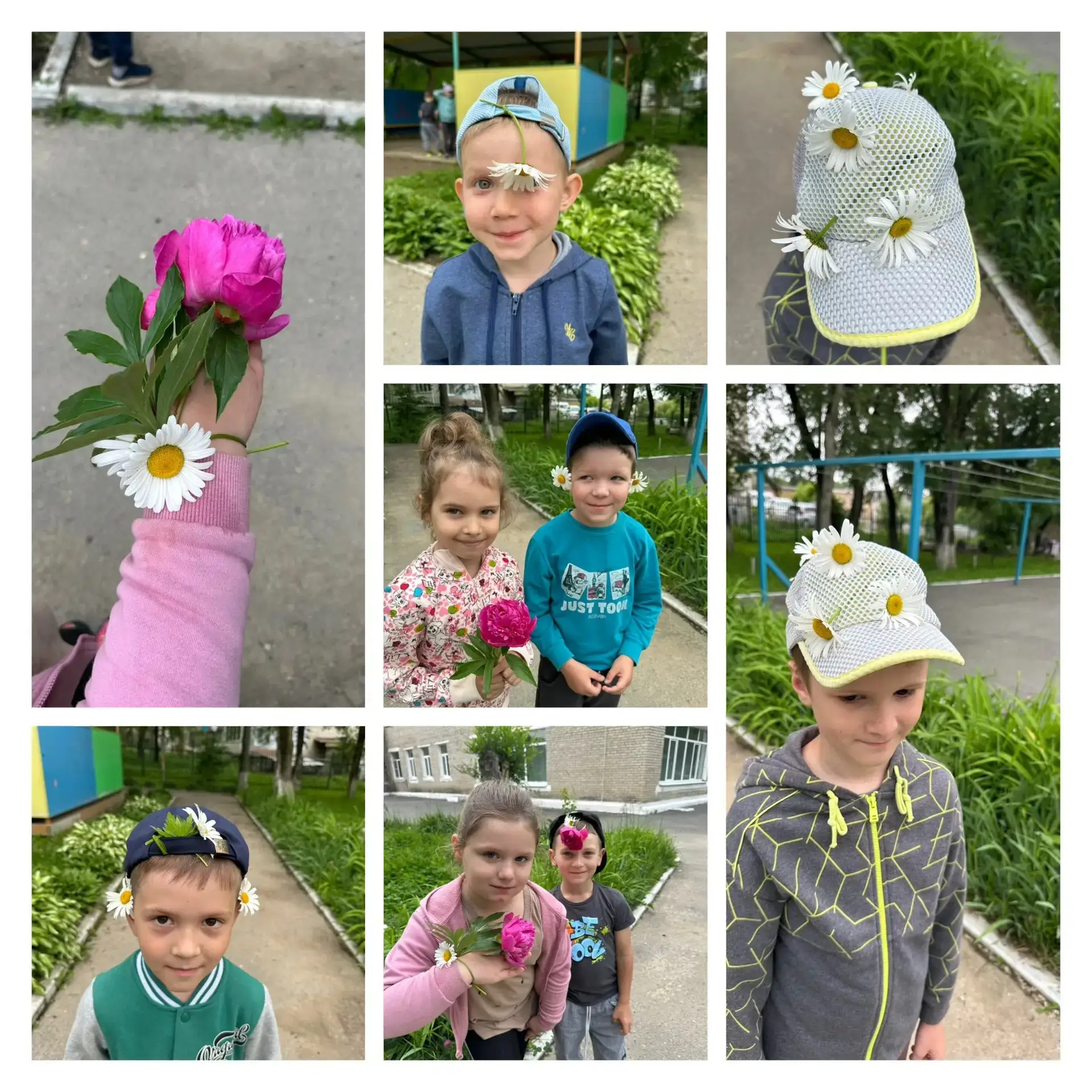 🌼 **Летняя прогулка: как наши ребята превратили природу в искусство**