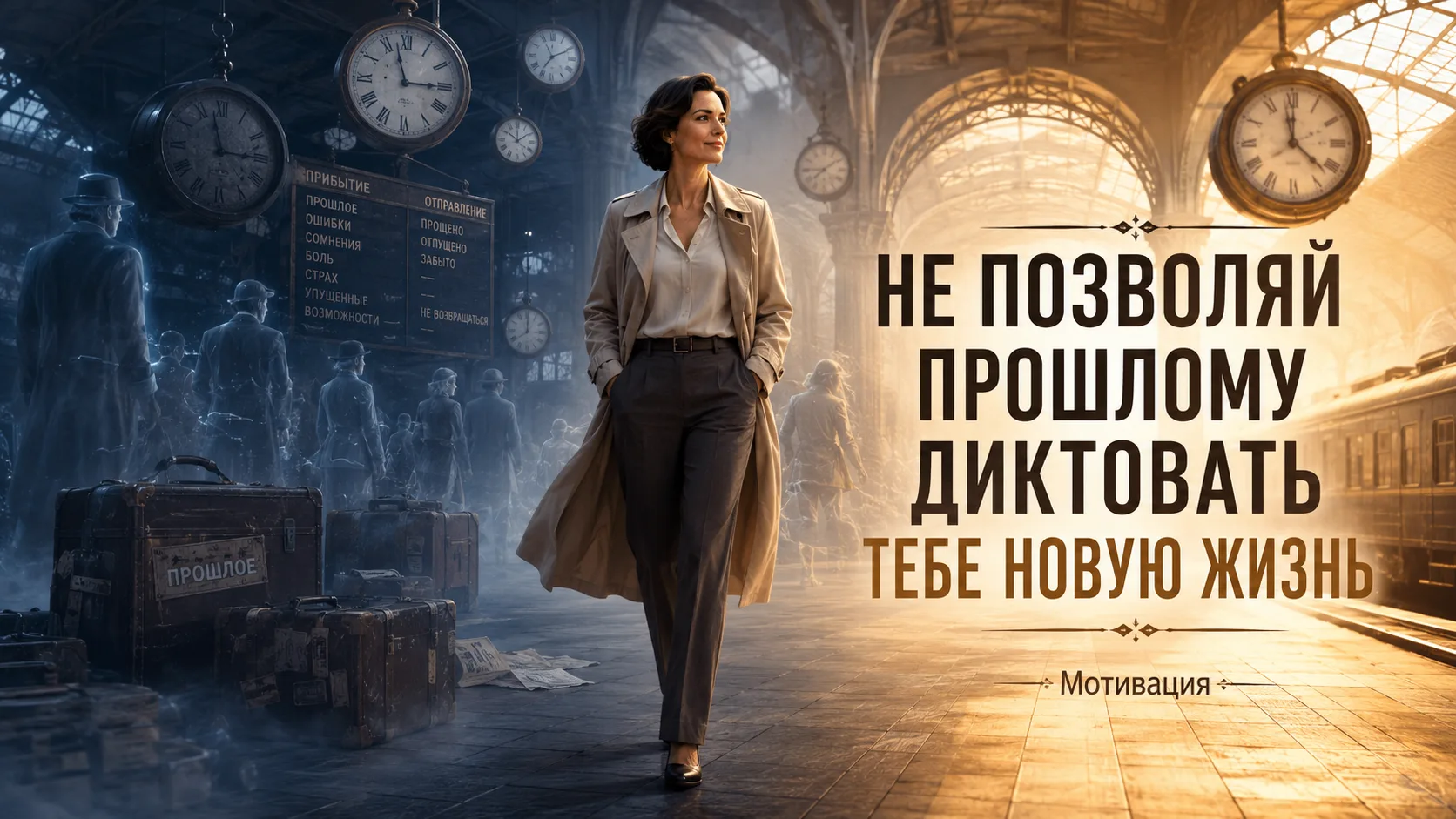 Не позволяй прошлому диктовать тебе новую жизнь
Иногда ты уже вышел из тяжёлого периода, но внутри в