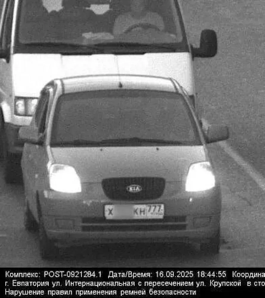 Водитель KIA был оштрафован за то, что не был пристегнут ремнем безопасности, но есть о...