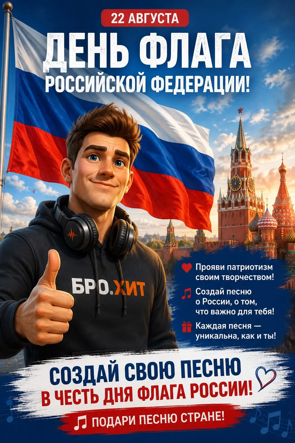 🇷🇺 Сегодня отличный повод проявить патриотизм!