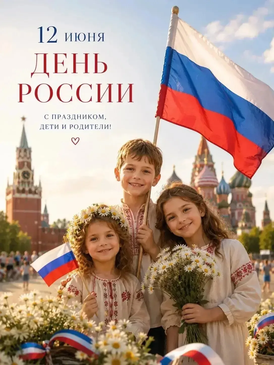 🇷🇺 С Днём России! ❤️

Дорогие дети и родители!
Сегодня мы отмечаем праздник нашей большой и красив
