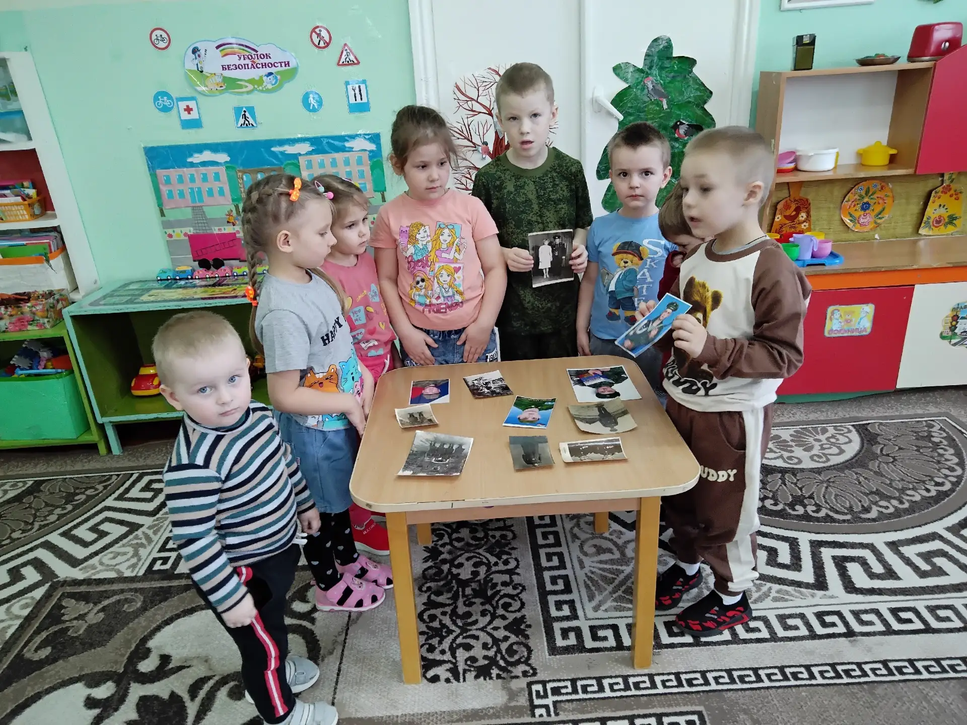 В рамках реализации муниципального проекта «Я – патриот!» в группе проведена беседа "Мо...