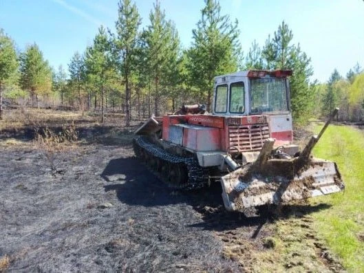 😱Четвертый по счету в этом году пожар в Серовском лесничестве произошел 22 мая. На тушение горящего 