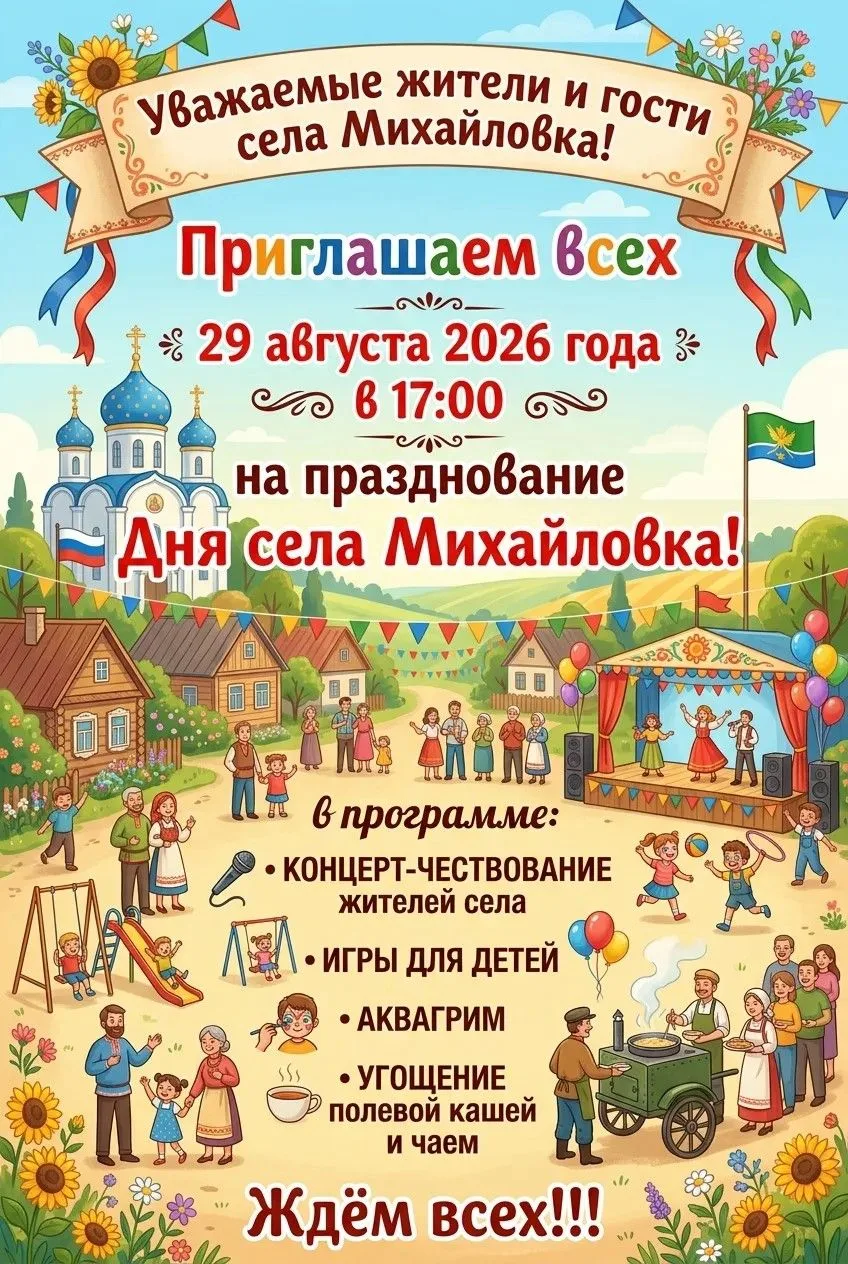 Дорогие соседи, друзья и гости нашего села!