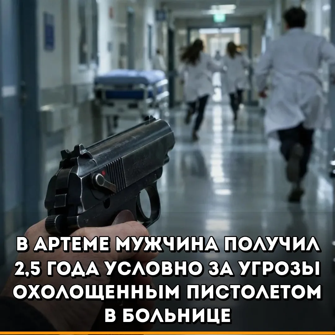 8 сентября 2026 года Артёмовский городской суд вынес приговор местному жителю. Его приз...