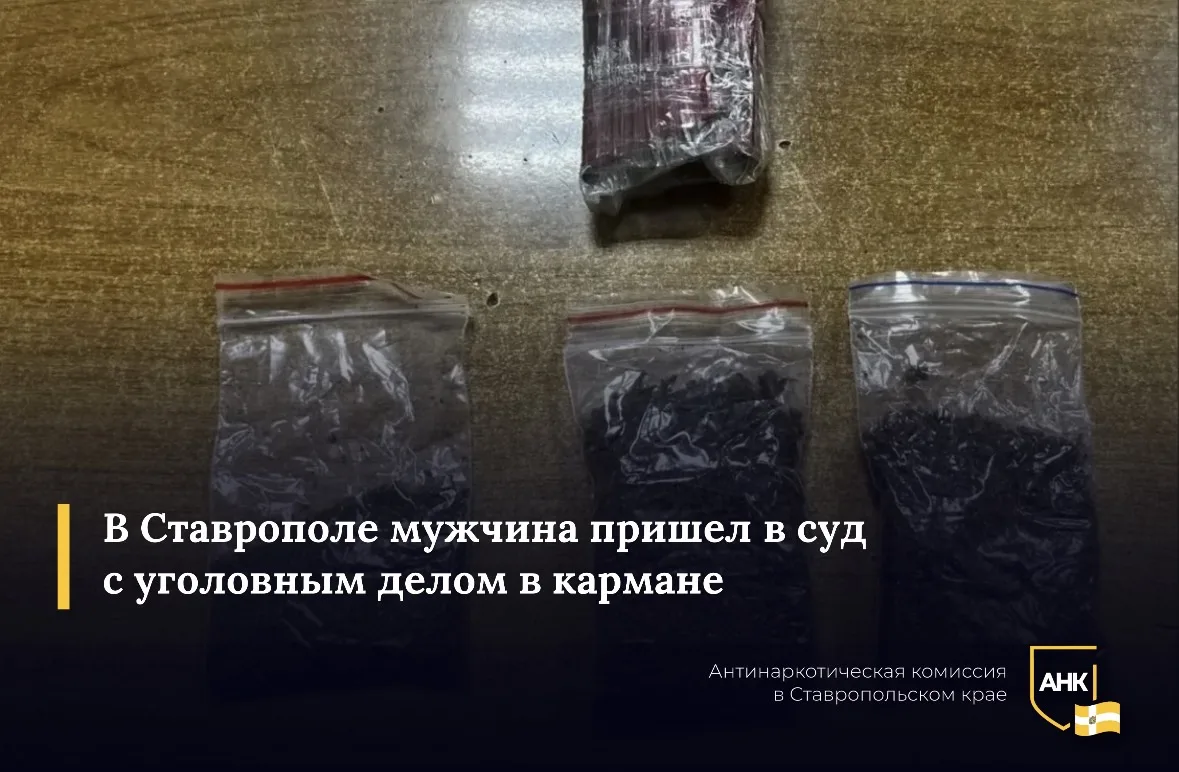 55-летний житель аула Махмуд-Мектеб попытался пройти в здание суда краевого центра. Но ...