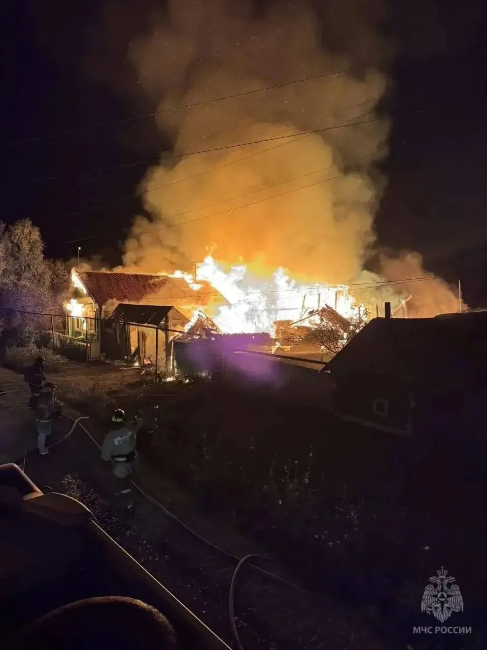 В Вятскополянском округе устанавливают причину пожара с гибелью человека