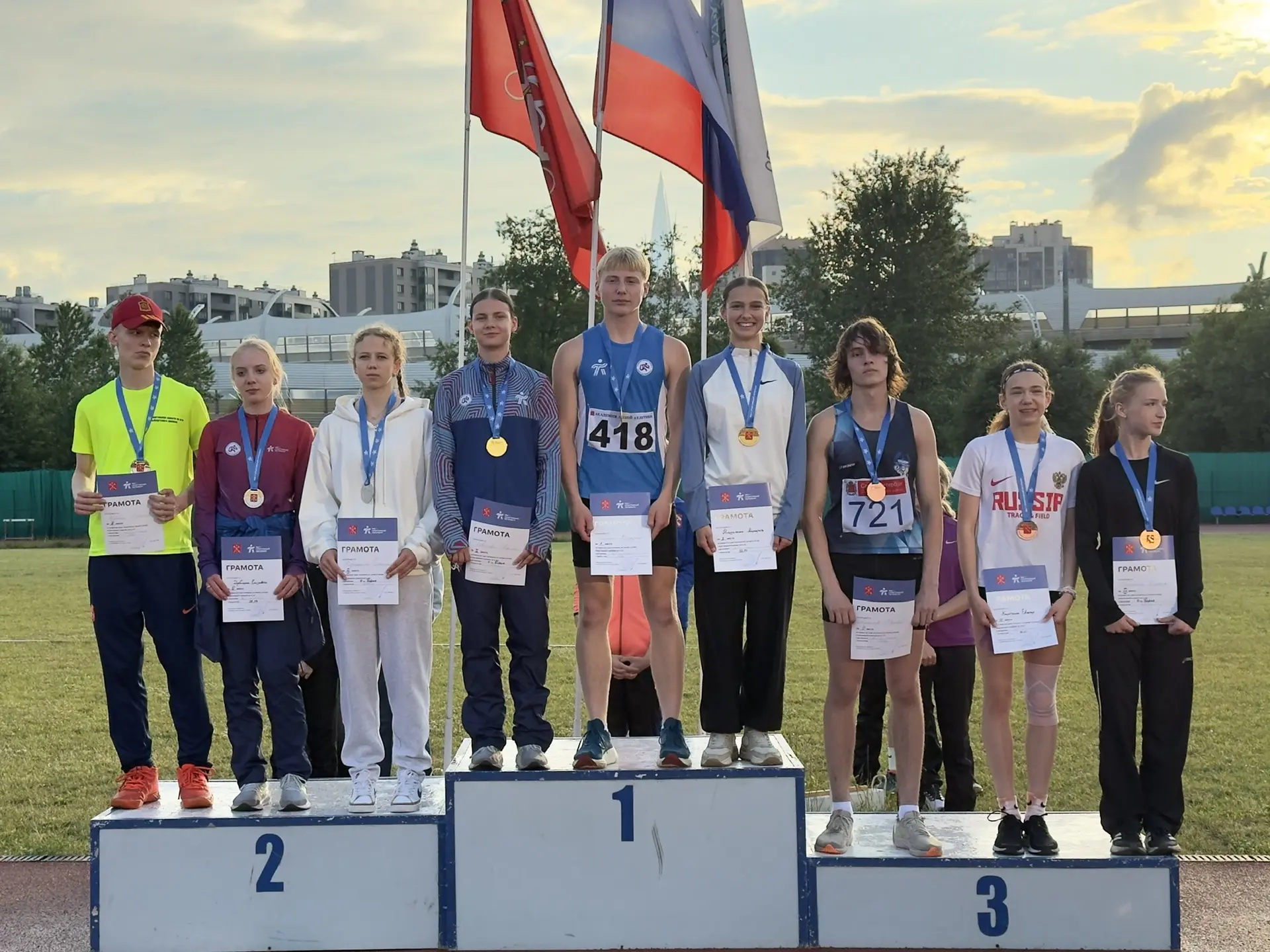 🏃‍♂️ 17 медалей за два дня: наши легкоатлеты — в числе лучших на Первенстве Петербурга!

14–15 июня