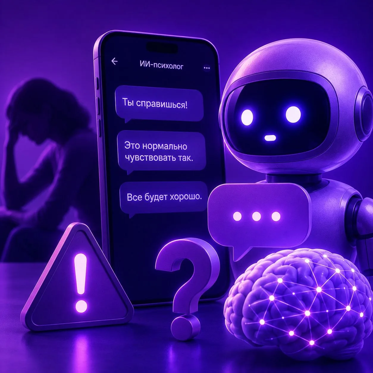 💬 Почему нельзя слепо доверять ИИ-психологу?